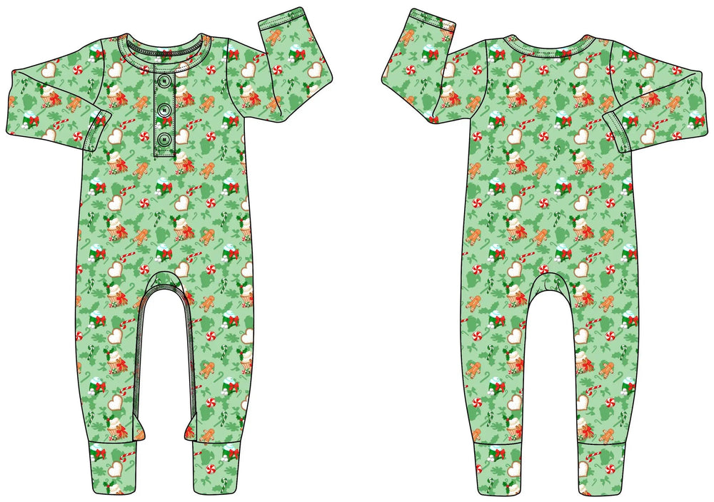 Christmas Cheer Convertible Romper - Pure Bambinos