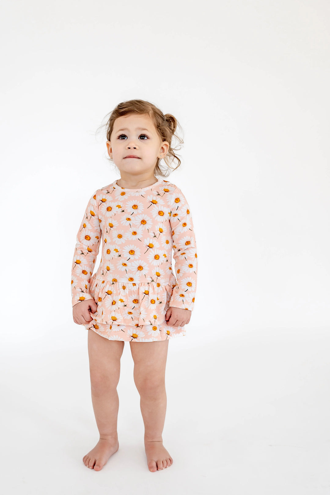 Daisy Long Sleeve Twirl Bodysuit - Pure Bambinos