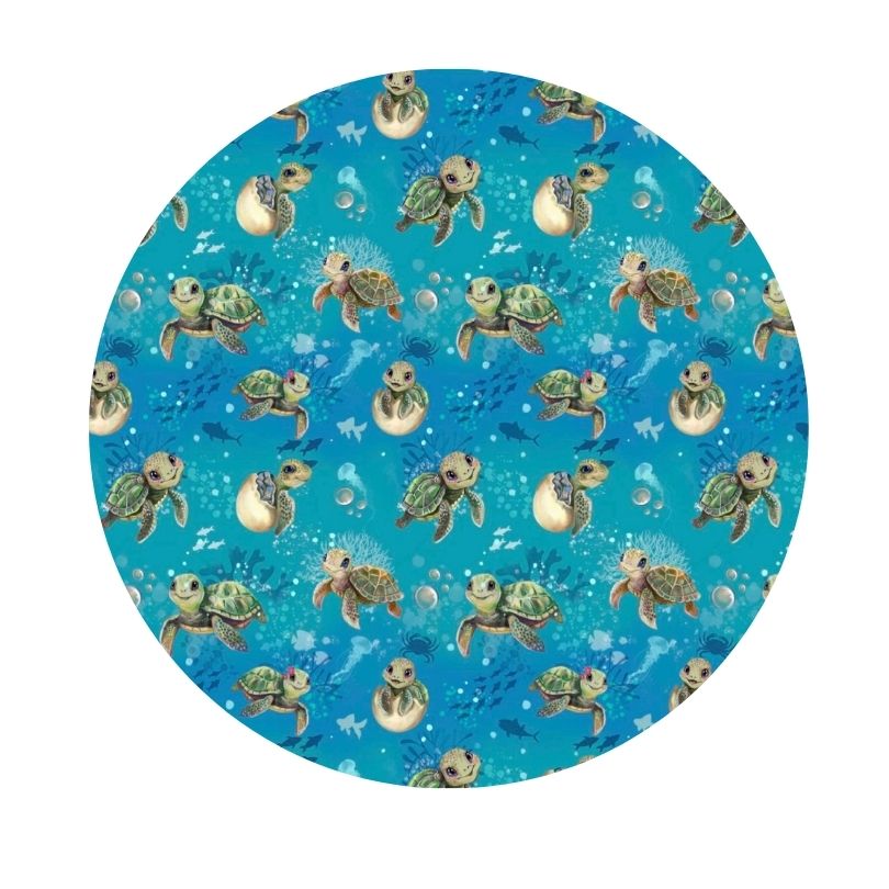 Sea Turtles Polo Shirt Pure Bambinos