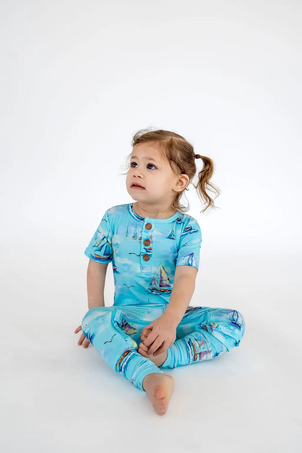 Sail Away Convertible Romper - Pure Bambinos