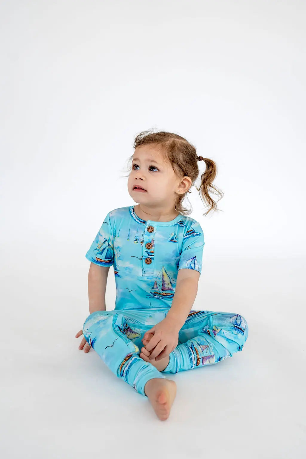 Sail Away Convertible Romper - Pure Bambinos