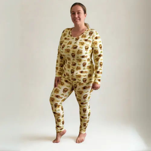 Lions Women's Long Sleeve Loungewear Pure Bambinos
