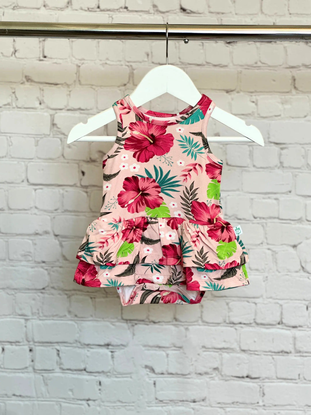 Aloha Tank Twirl Bodysuit - Pure Bambinos