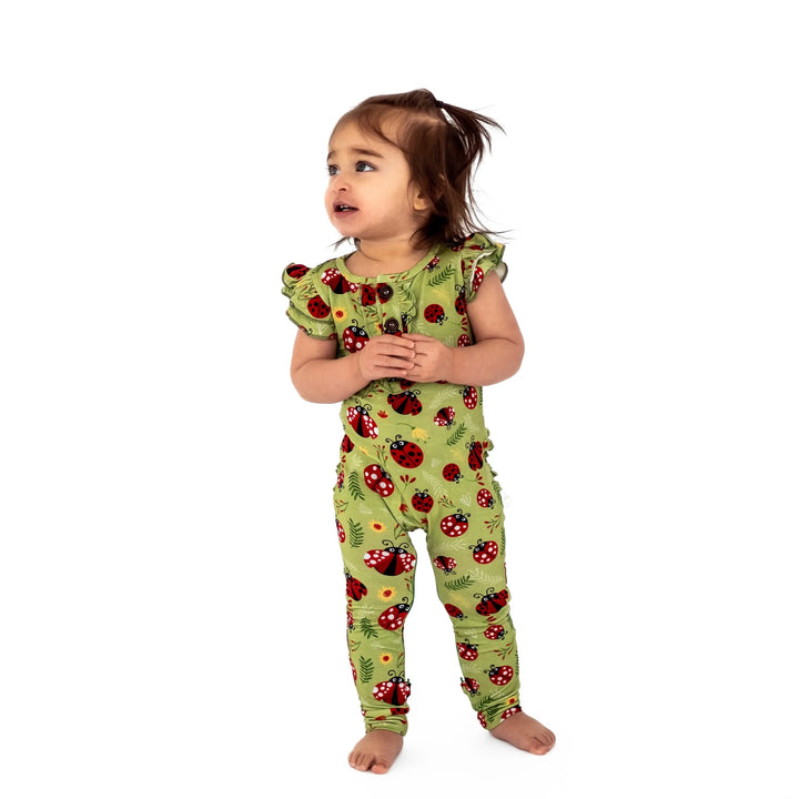 Ladybugs Romper - Pure Bambinos