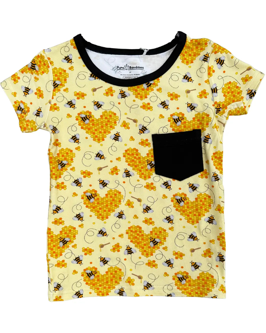 Bee Mine Tshirt - Pure Bambinos