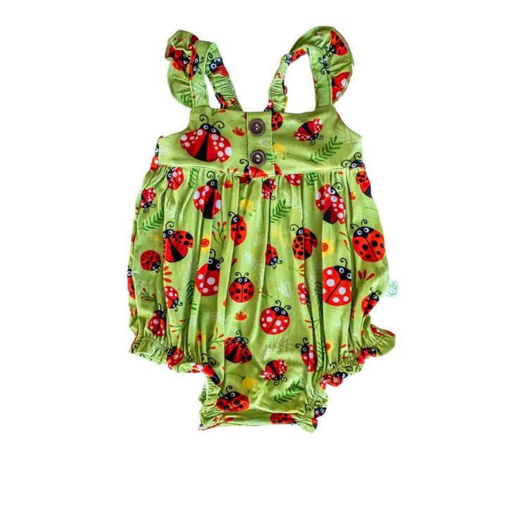 Ladybugs Bubble Romper - Pure Bambinos