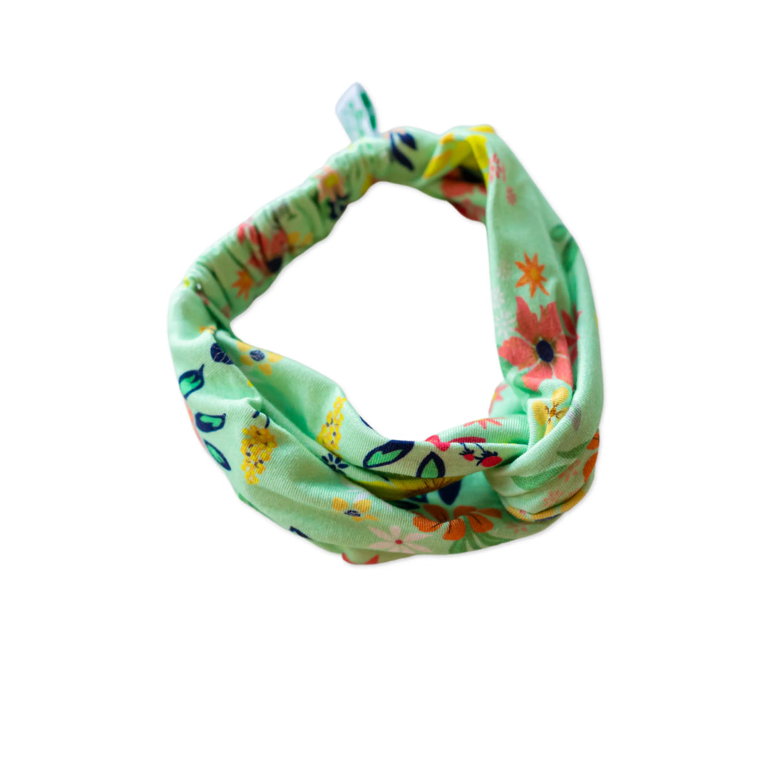 Garden Dreams Knotted Headband - Pure Bambinos