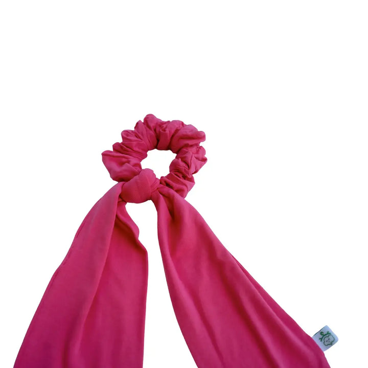 Hot Pink Scrunchy Scarf - Pure Bambinos