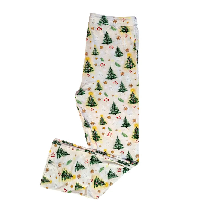 Christmas Trees Men Pajama Pants - Pure Bambinos