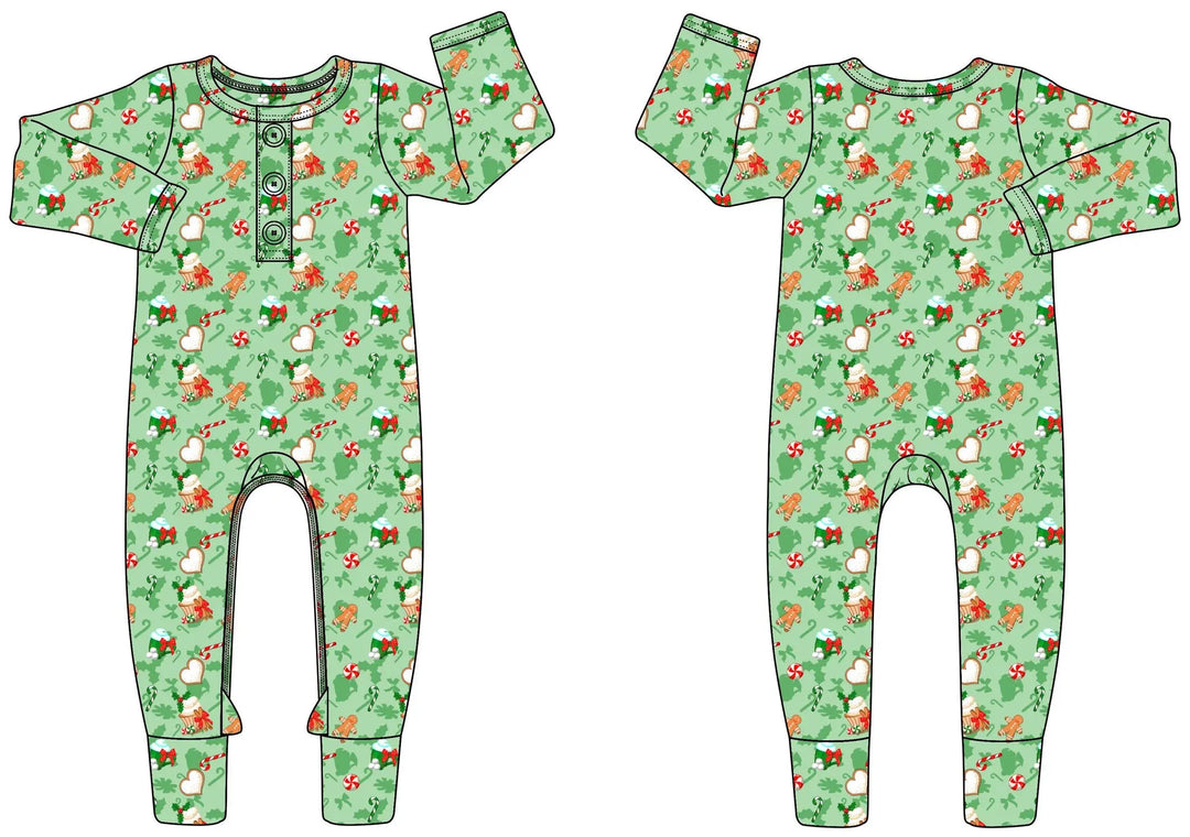 Christmas Cheer Convertible Romper - Pure Bambinos