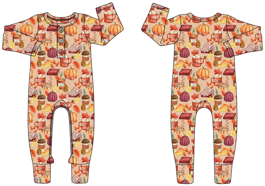 Thanksgiving Convertible Romper - Pure Bambinos