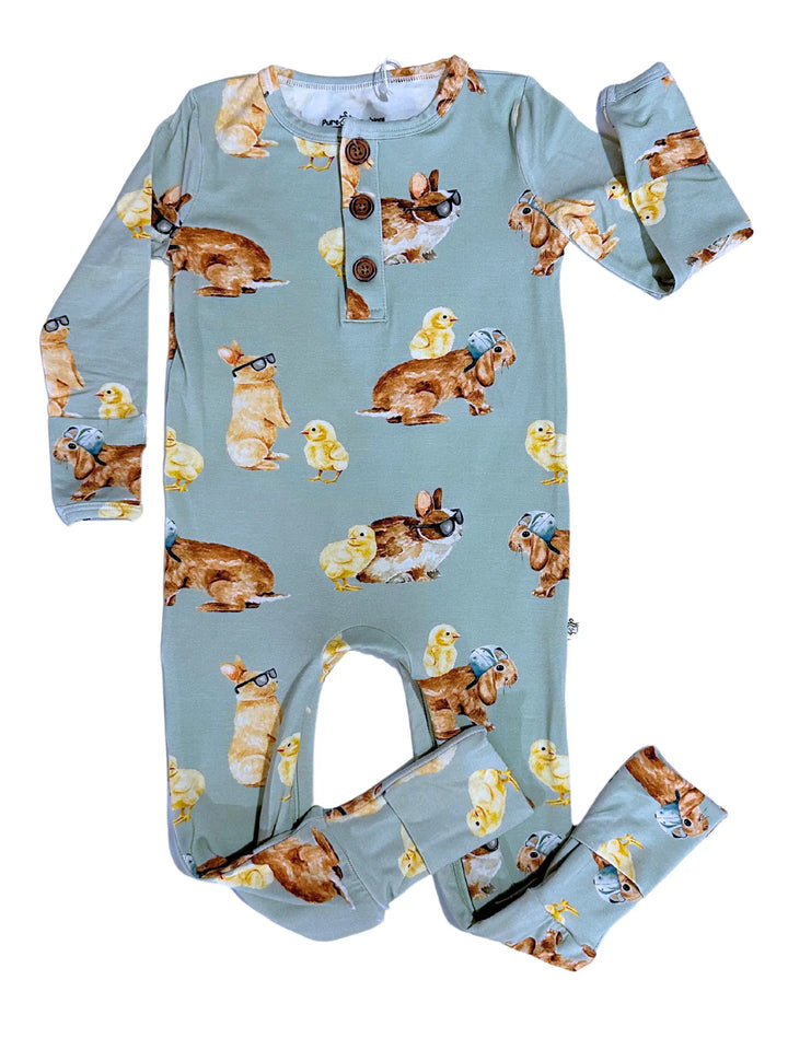 Hoppy Crew Convertible Romper - Pure Bambinos