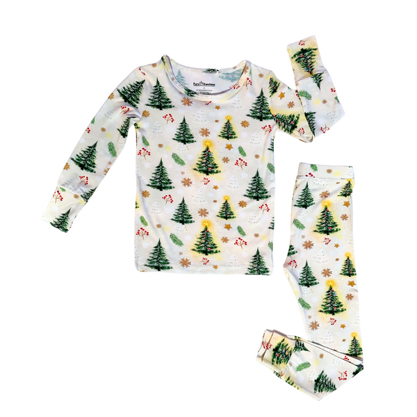 Christmas Trees Pajama set - Pure Bambinos