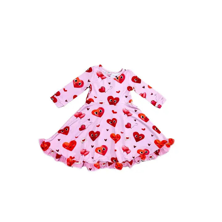 Hearts Journey Dress - Pure Bambinos