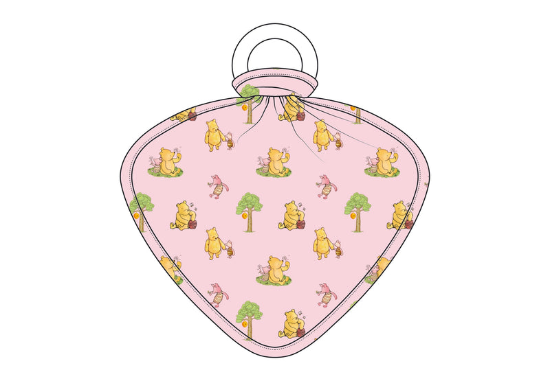 Pooh Bear pink Lovey - Pure Bambinos
