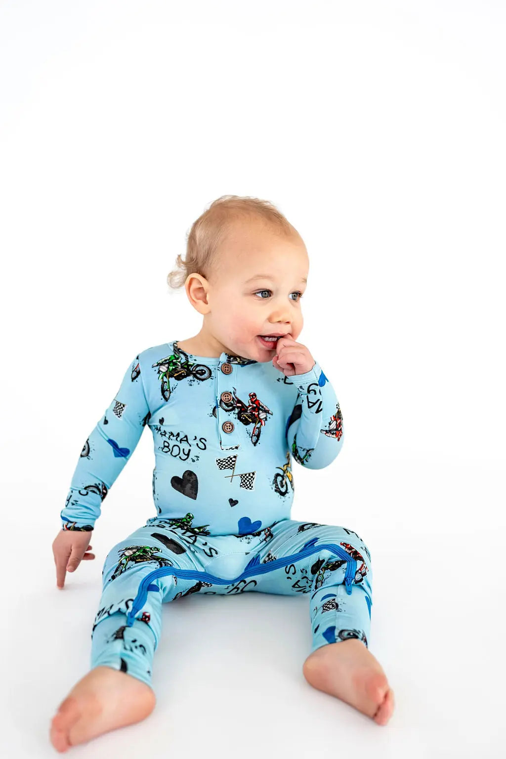 Mama's Boy Convertible Romper - Pure Bambinos