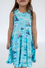 Sail Away Tank Journey Dress - Pure Bambinos
