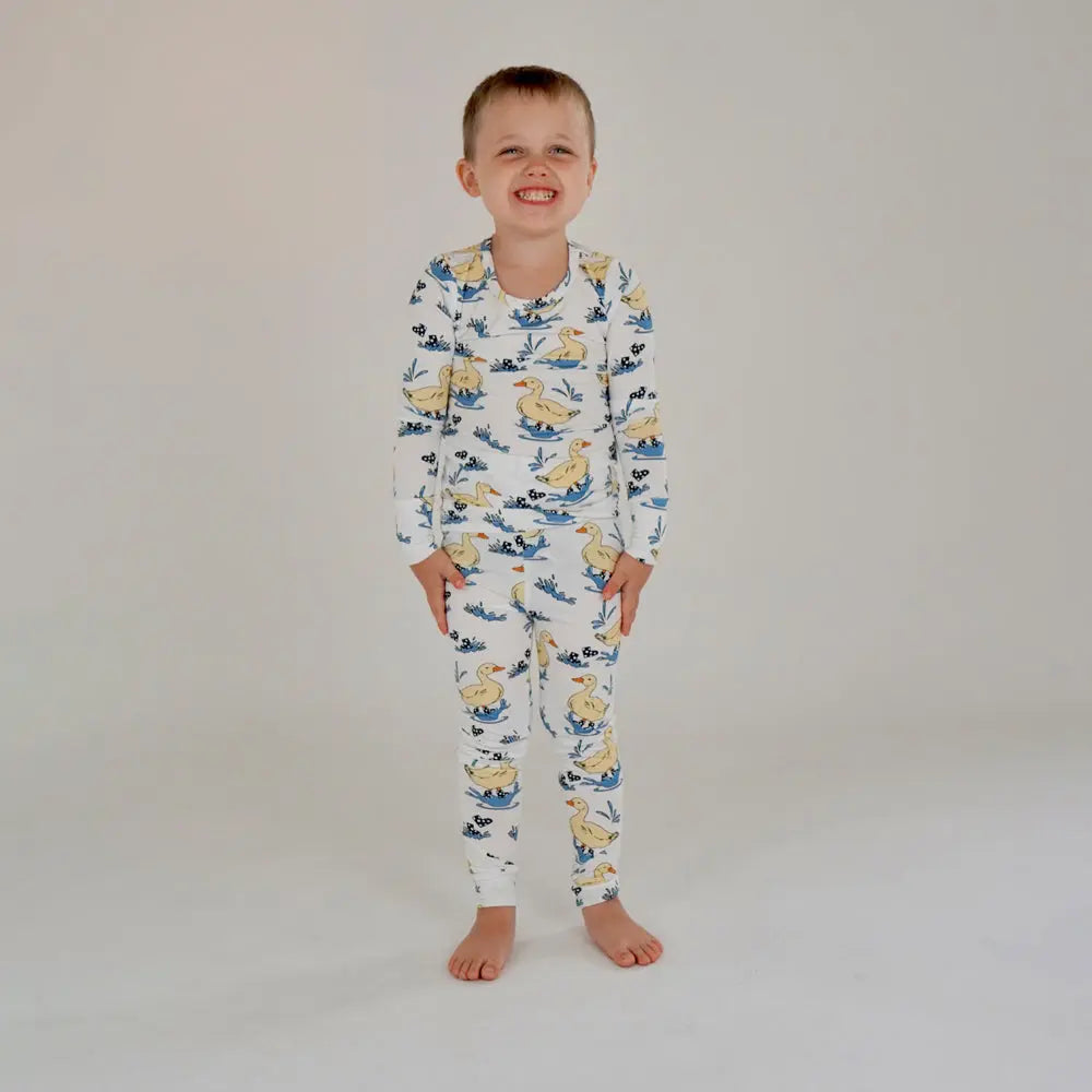 Ducks Pajama set – Pure Bambinos