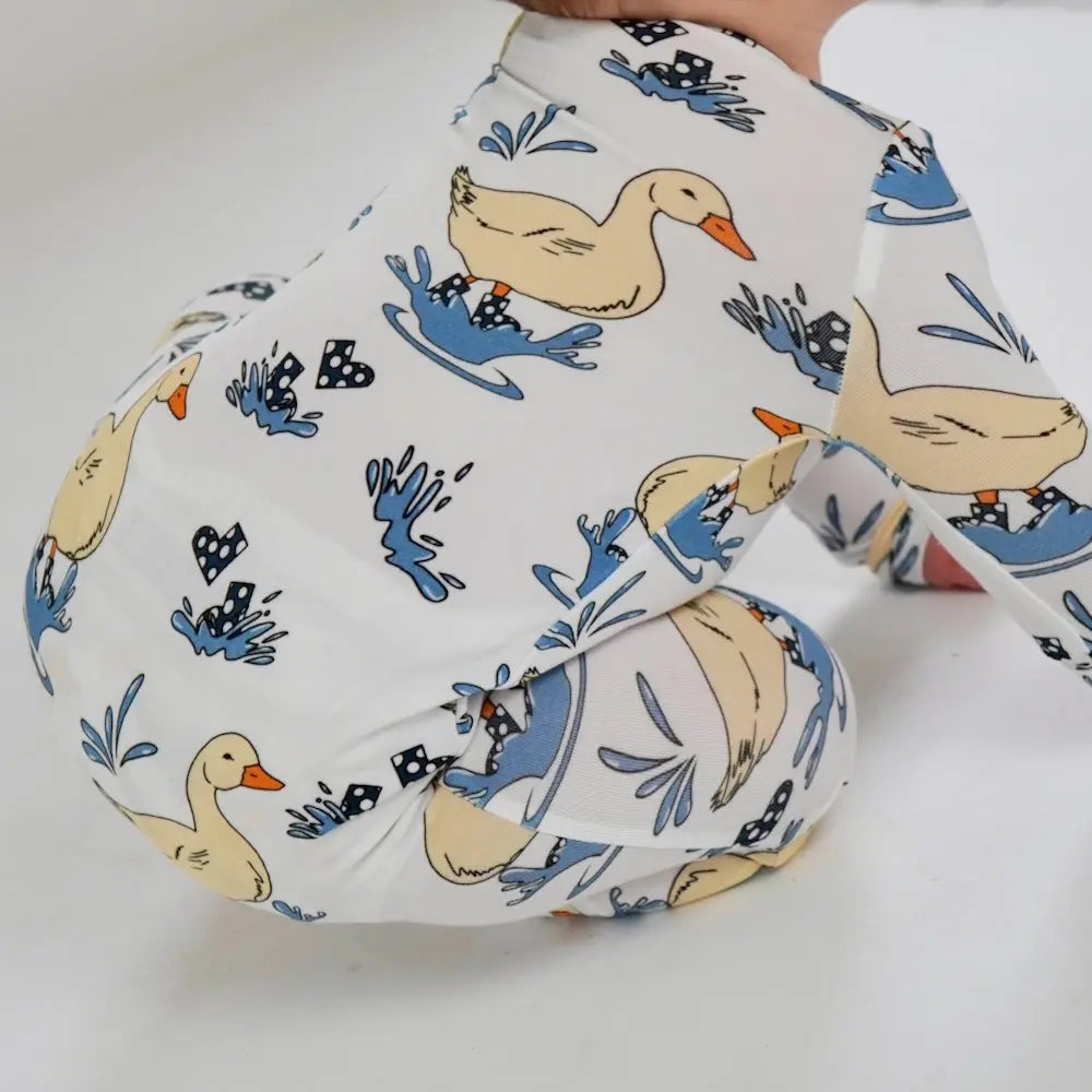 Ducks Convertible Romper - Pure Bambinos