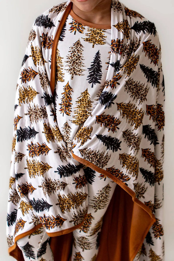 Cheetah Trees Nani Blanket