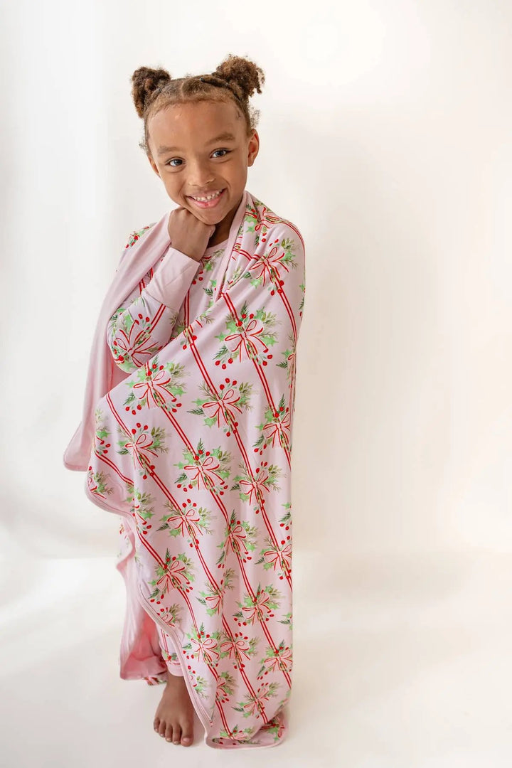 Christmas Bows Nani Blanket