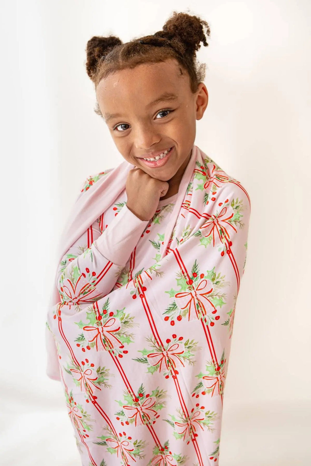 Christmas Bows Nani Blanket