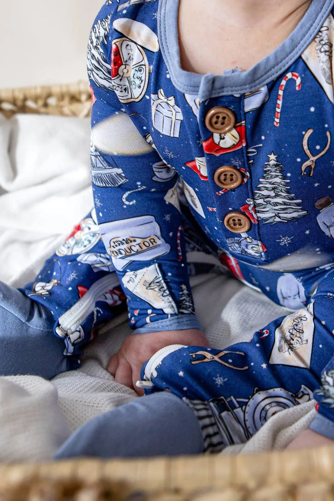 Polar Express Convertible Romper