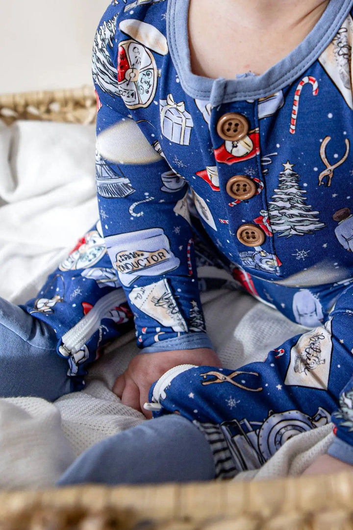 Polar Express Convertible Romper