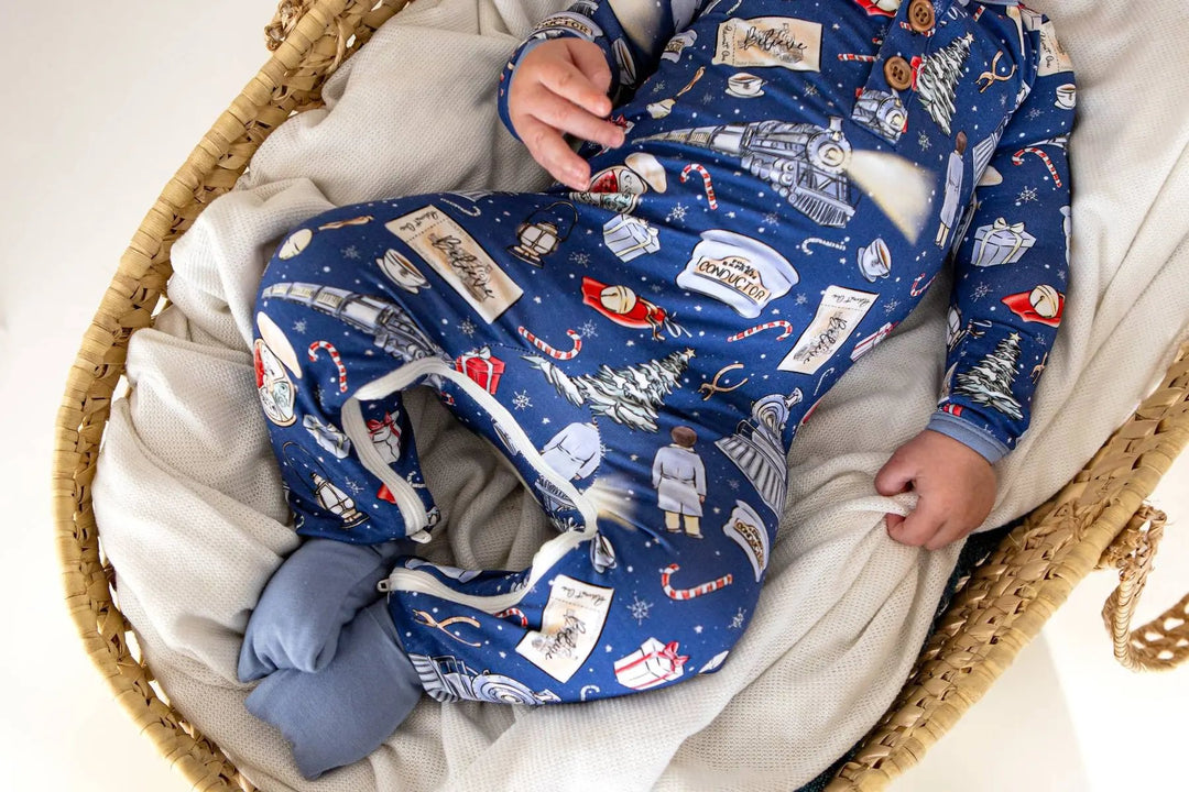 Polar Express Convertible Romper