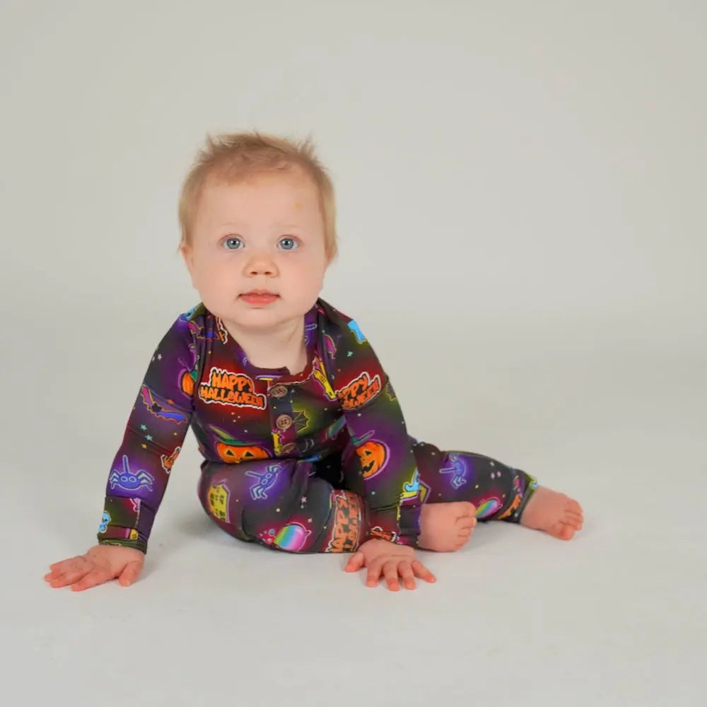 Fright Night Fiesta Convertible Romper - Pure Bambinos