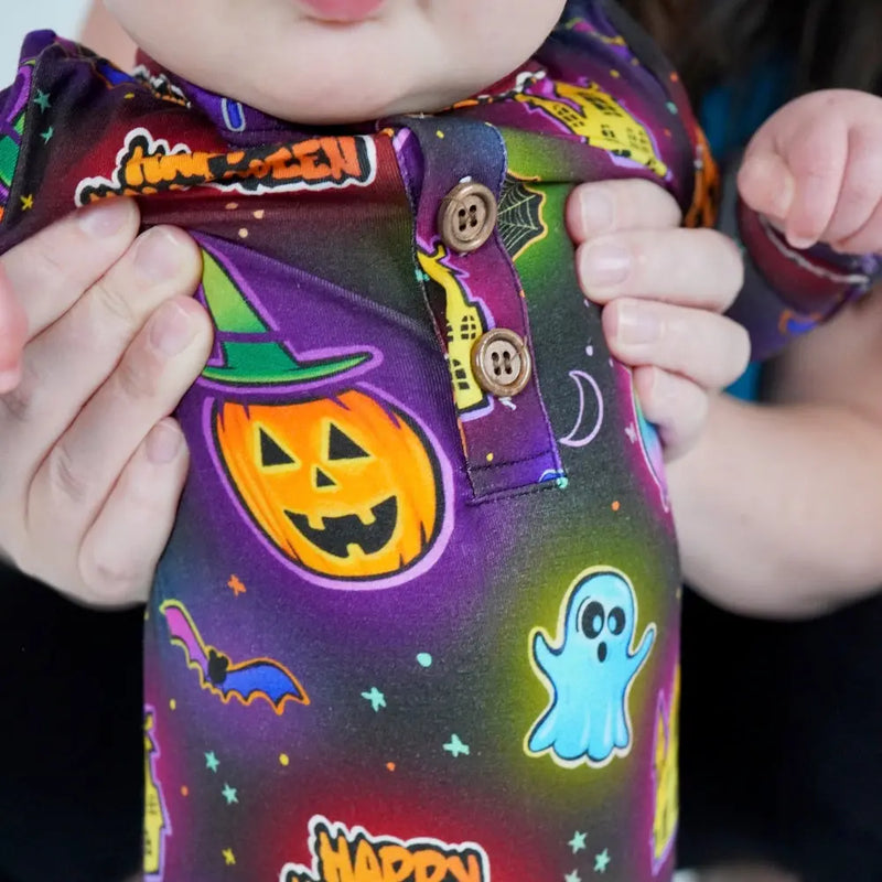 Fright Night Fiesta Convertible Romper - Pure Bambinos