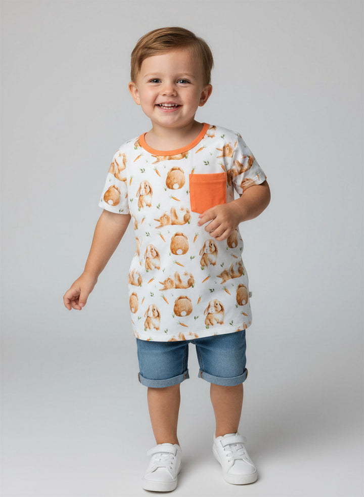 Easter Bunny Tshirt - Pure Bambinos