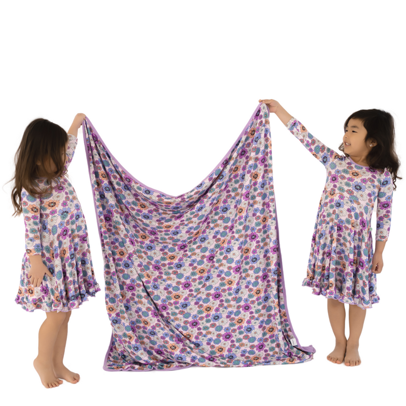 Life in Full Bloom Nani Blanket - Pure Bambinos