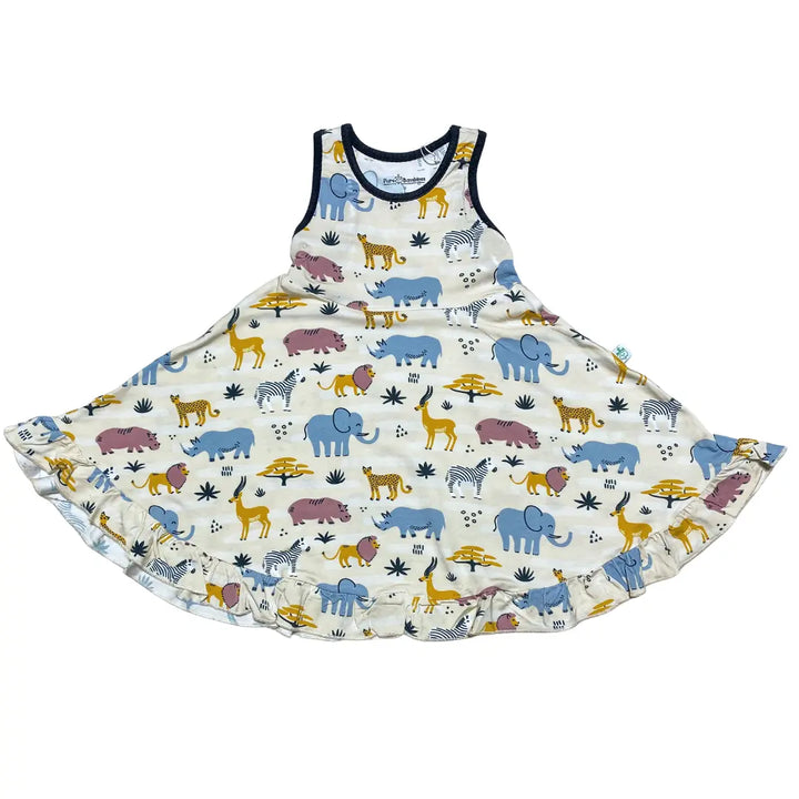 Safari Tank Journey Dress - Pure Bambinos