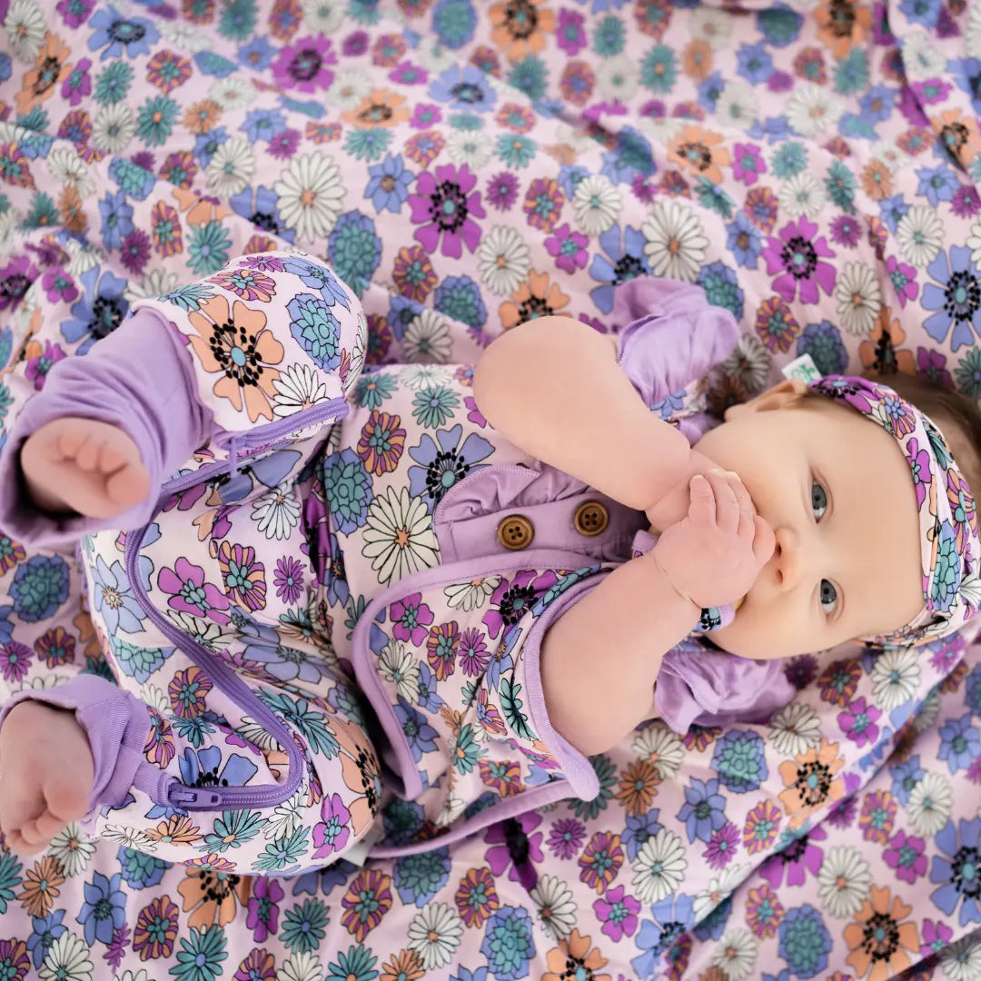 Life in Full Bloom Convertible Romper - Pure Bambinos