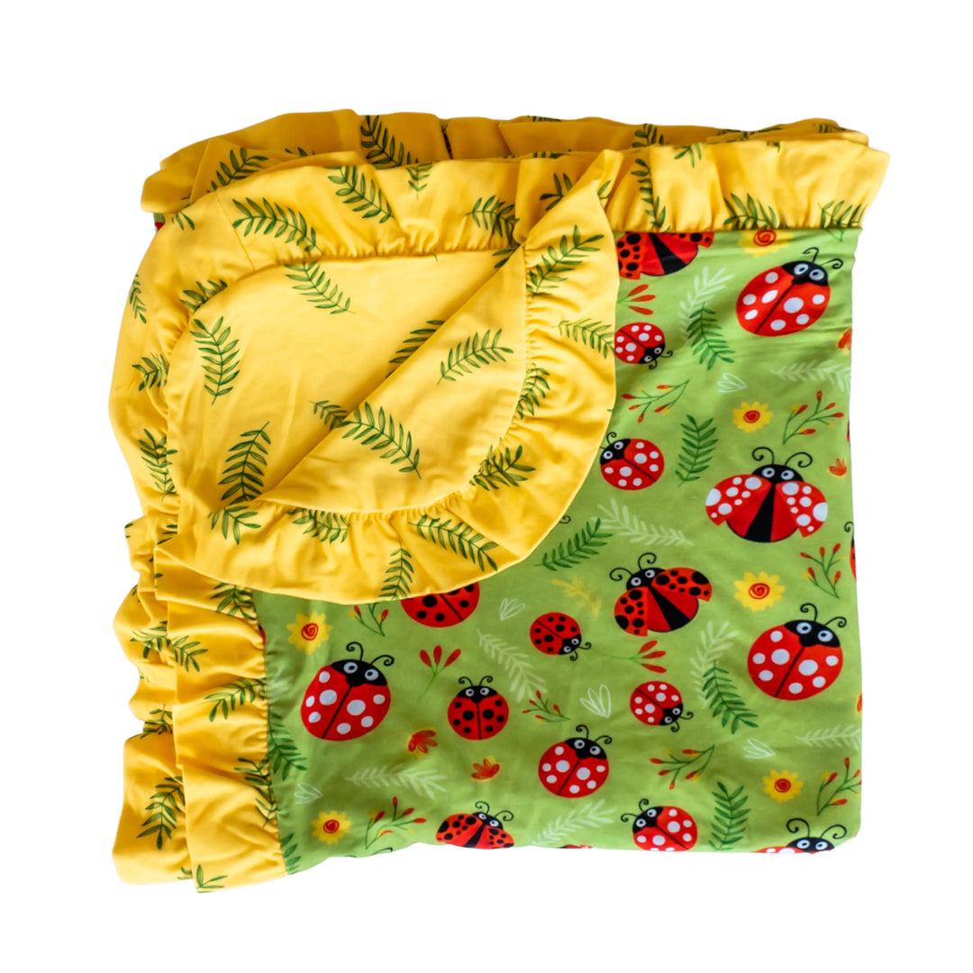 Ladybugs Nani Luxe Blanket - Pure Bambinos