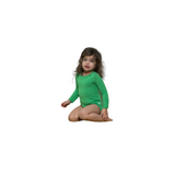 Green Long Sleeve Bodysuit - Pure Bambinos