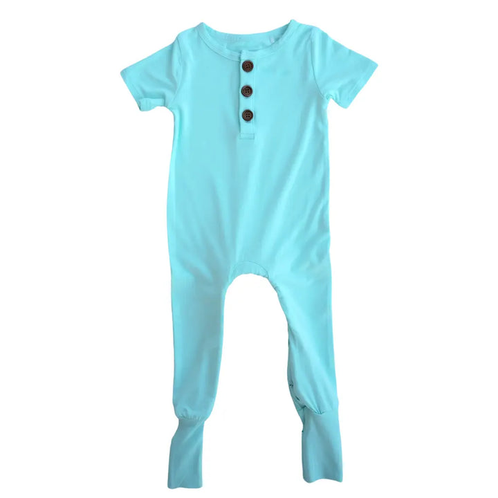 Sky Blue Romper - Pure Bambinos