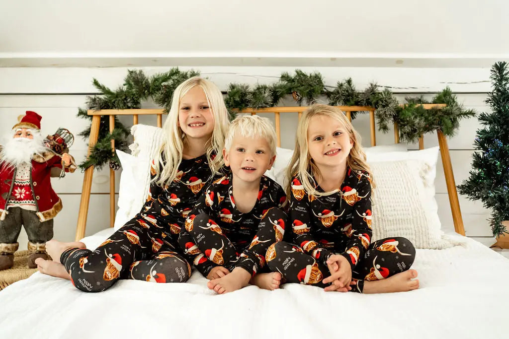 Mooey Christmas Pajama set - Pure Bambinos