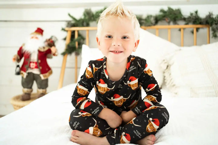 Mooey Christmas Pajama set - Pure Bambinos