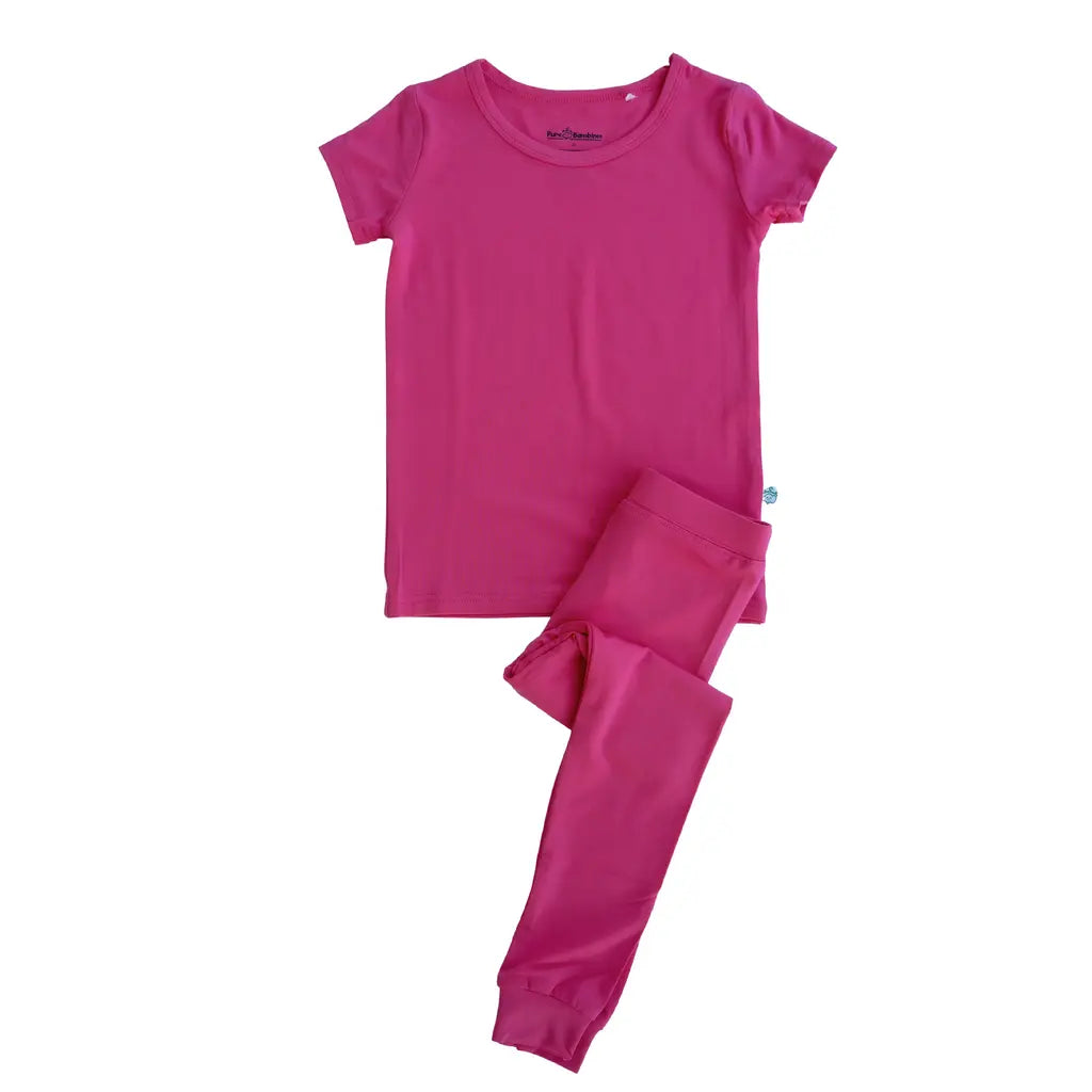 Hot Pink Pajama Set - Pure Bambinos