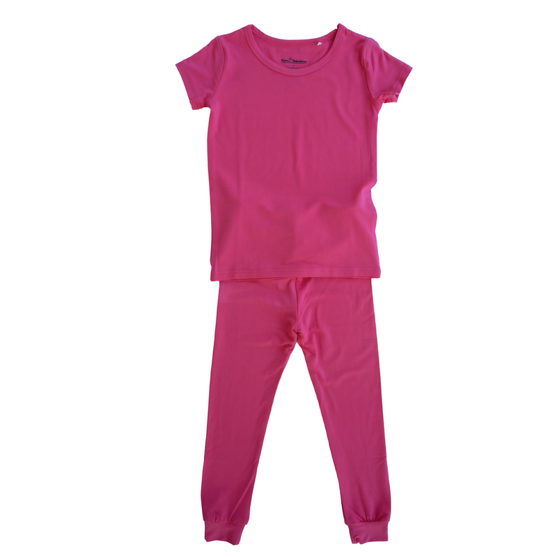 Hot Pink Pajama Set - Pure Bambinos
