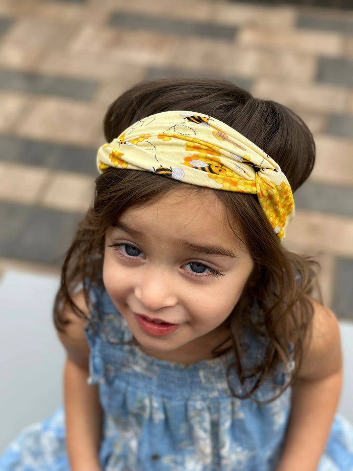 Bee Mine Knotted Headband 