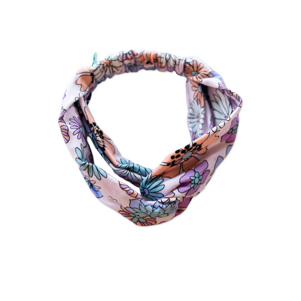 Life in Full Bloom Knotted Headband - Pure Bambinos
