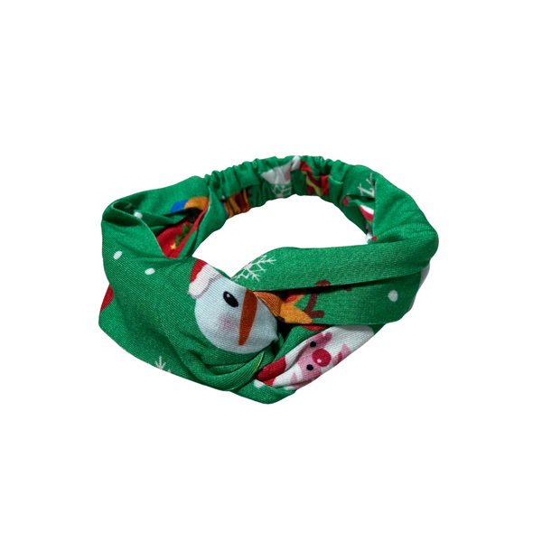The one with Santa Knotted Headband - Pure Bambinos
