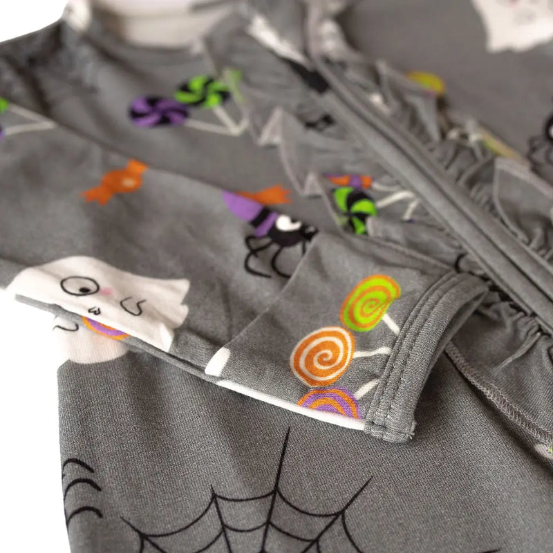 The one that is Spooky Ruffle Footie - Pure Bambinos